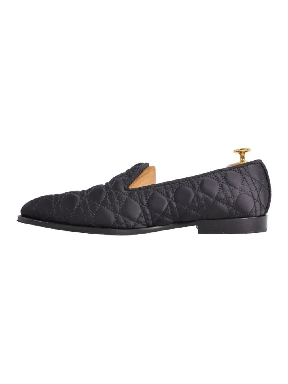 Dior Loafers Slip on Cannage Business Shoes